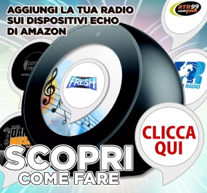 La Tua Radio su AMAZON ECHO con la SKILL ALEXA personalizzata